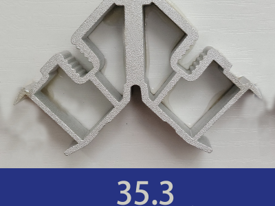 撞角/销钉角码35.3